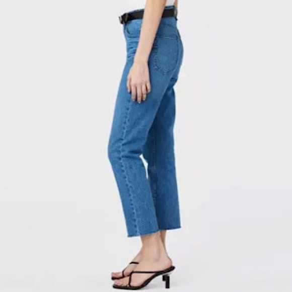 “NEW” rag & bone Nina High-Rise Ankle Cigarette Jean - Picture 2 of 7